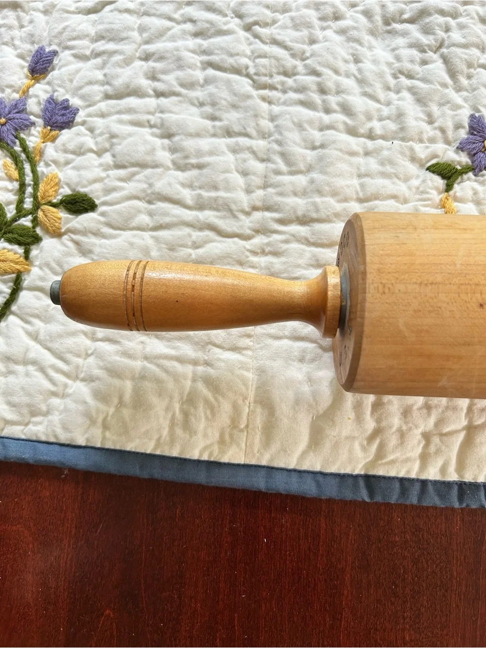 Rowoco~ Extra Large 25” Vintage Maple Hardwood USA Rolling Pin